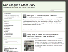 Tablet Screenshot of dan.langille.org